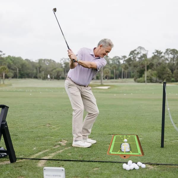 Golf Treningsmatte for Svingdeteksjon - Premium Impact Matte