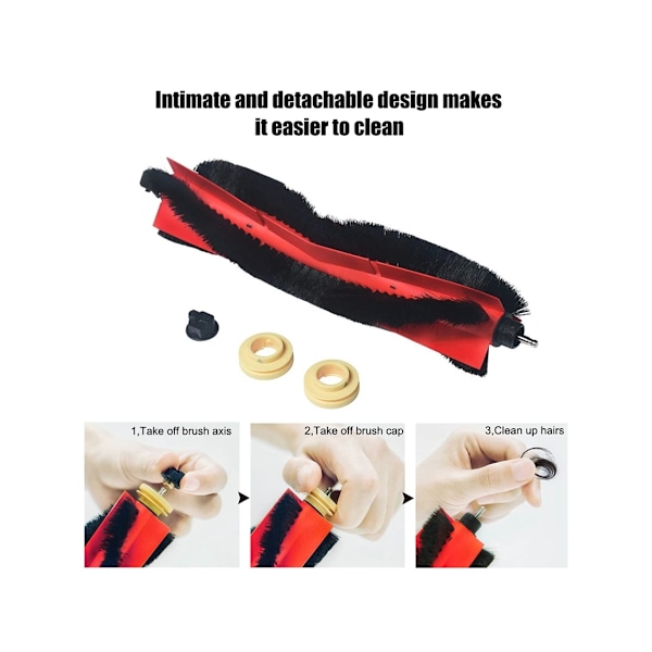 Tillbehör för Xiaomi Roborock S6 /S60/S65/S5 Max /S6 Maxv/S6 Pure 20
