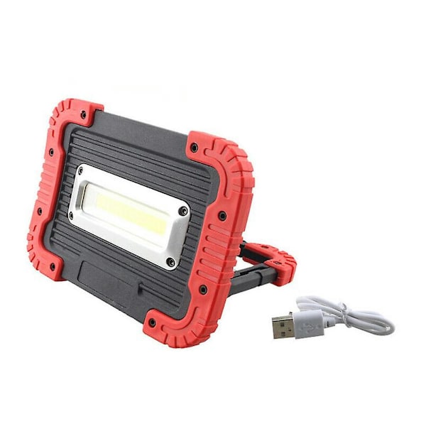 30w Cob arbeidslys inspeksjonslampe spotlight flomlys USB oppladbar 2500lm