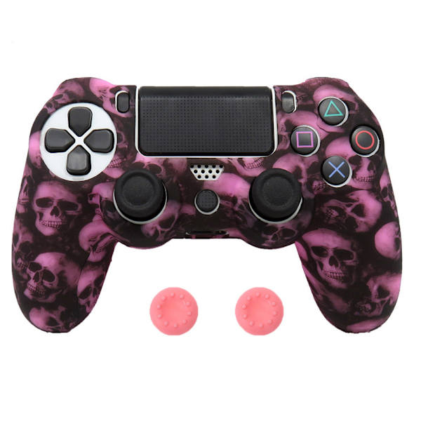 Silikonfodral för PS4-kontroller M-PS4-19 rosa