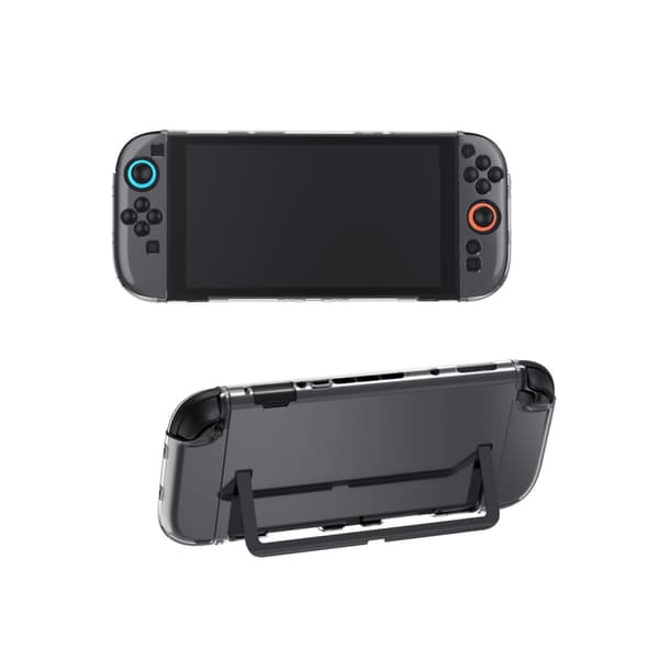 Skal för Nintendo Switch 2, droppresistent transparent skyddsskal
