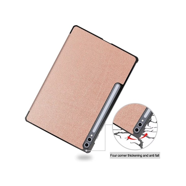 Etui til Samsung Galaxy Tab S9fe Plus 12.4 Guld
