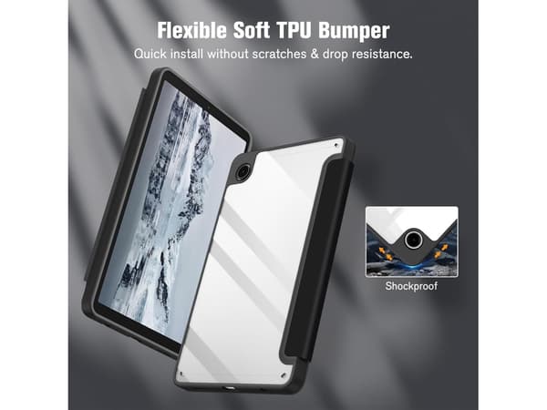 Fodral för Samsung Galaxy Tab A9 8.7sm X115 (svart)