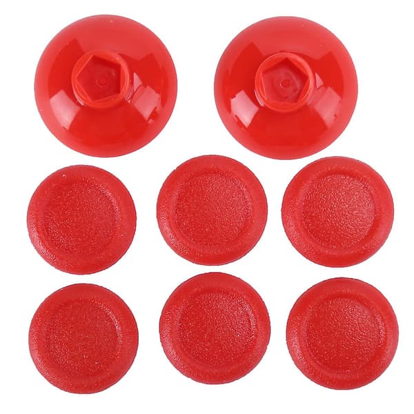Rød Justerbar Højde Universal Gamepad Joystick Cover Tilbehør til XBOX ONE