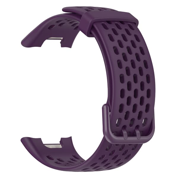 Stropp for Xiaomi Band 7 Pro Pustende Silikonstropp (Lilla)