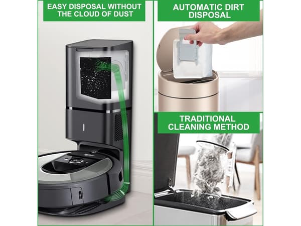 Poser for 6 pakker IROBOT Roomba I7 I7+ E5
