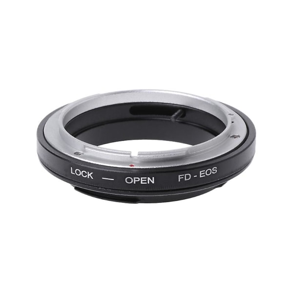 Fd-eos Mount Adapter Ring För Canon Fd Objektiv Till Ef Eos Mount Kamera Videokamera Ny