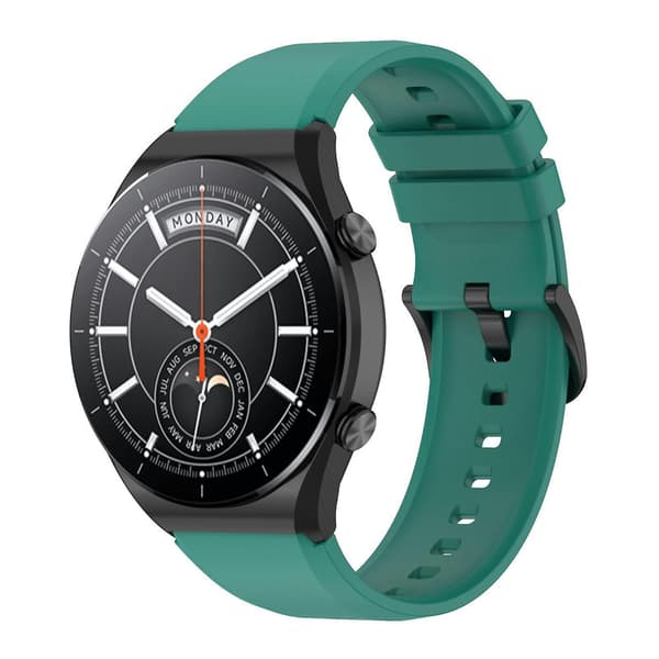 22mm Silikonrem for Xiaomi Watch S1 Green