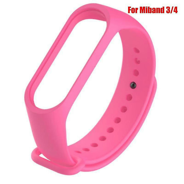 Silikonrem for Xiaomi Mi 3 4 5 6 Armbånd Xiaomi Sport Smartwatch Myk Håndledd e 04 mi 3 4