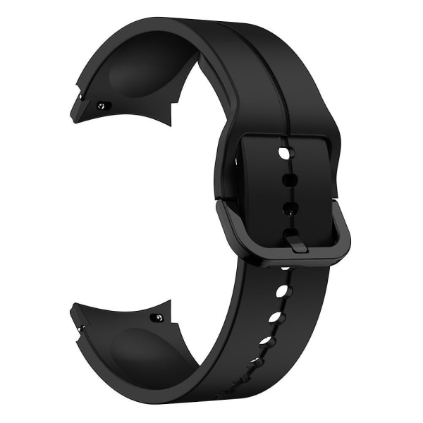 Sport silikone rem til Samsung Galaxy Watch 5/4 44mm 40mm Armbånd Armbånd Galaxy Watch 5 Pro 45mm/4 Classic 46mm 42mm bånd official Black watch 4 classic 42mm