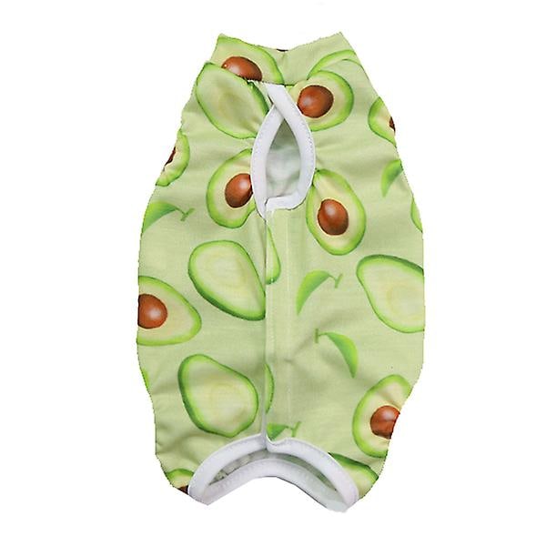 Kattsterilisering Kläder Katt Återhämtning Dräkter Bomull Återhämtning Kropp Wraps Andningsbara Kattungar Återhämtning Kläder för Katter Green S