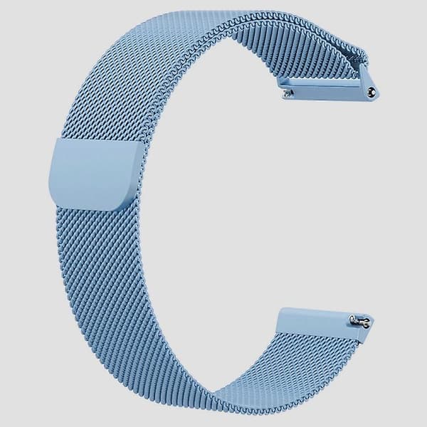 Til Fitbit Versa 2 / Fitbit Versa Lite Milanese urbånd, Lille størrelse: 2,3x22,5 cm Ice Blue