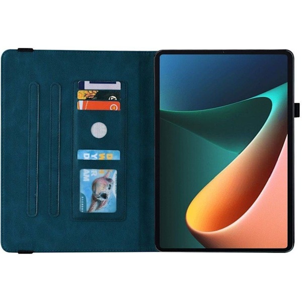 Samsung Galaxy Tab A8 10.5 2021 Sininen Perhonen Tablettikotelo