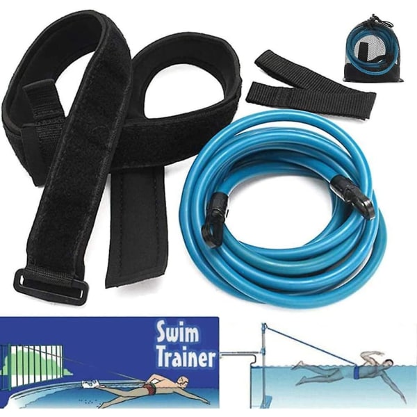 Simbälte, Simtränare, Simträning Tether Stationärt motståndskoppel Pool Simning Wais