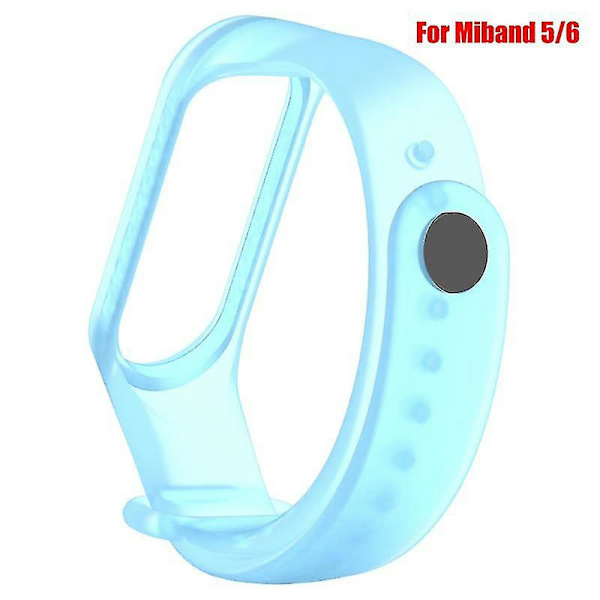 Silikonrem for Xiaomi Mi 3 4 5 6 Armbånd Xiaomi Sport Smartwatch Myk Håndledd e 5 mi 5 6
