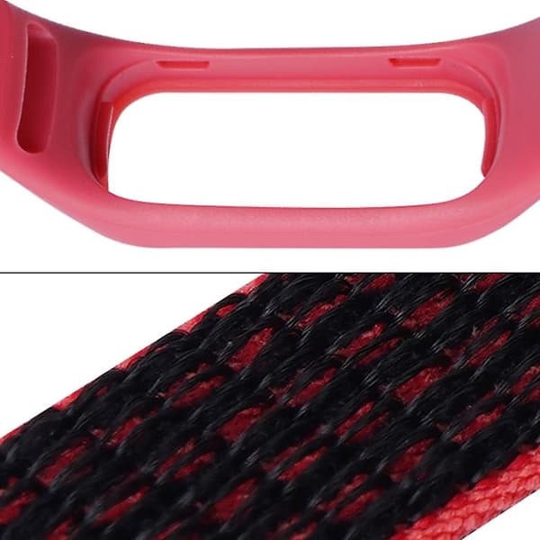 Til Oppo Watch Nylon Watch Band Rainbow