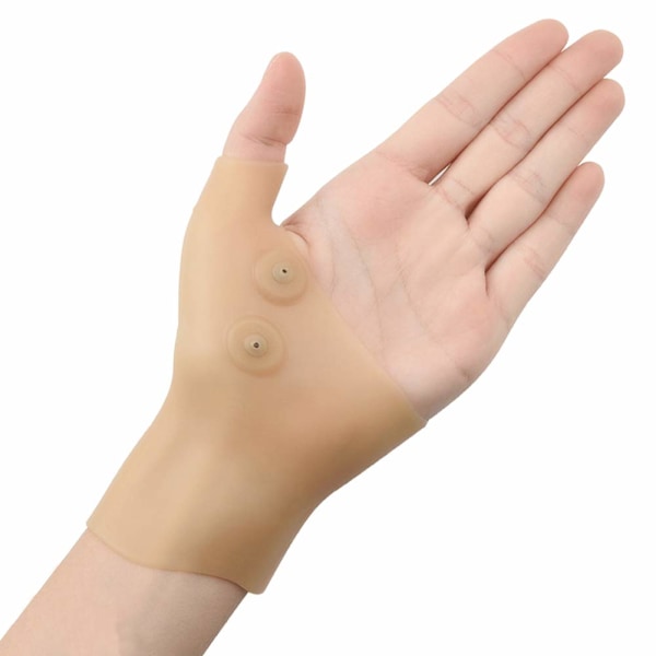 Tumstödsbandage (2 st), Elastisk Gel Artrit Fingerlös