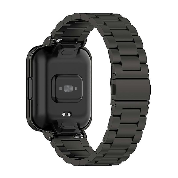 Til Xiaomi Redmi Watch 2 Lite Tre Perler Rustfrit Stål Udskiftnings Rem Med Urkasse