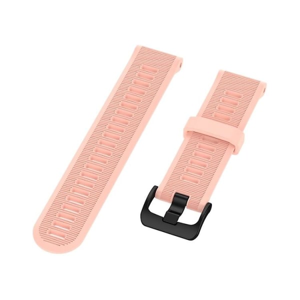 Til Garmin Forerunner945 / Fenix5 Plus / Approach S60 Monokrom silikone urrem Pink
