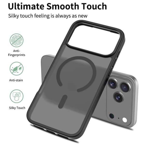 Magsafe-deksel for iPhone 17 Pro Max, Brun