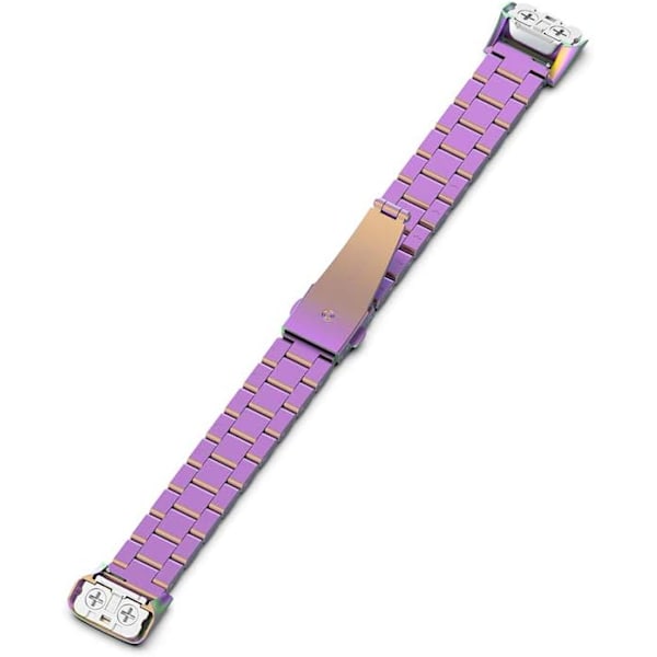 Urverkrem i rustfritt stål for Samsung Galaxy Fit SM-R370 Smartklokke Fargerik