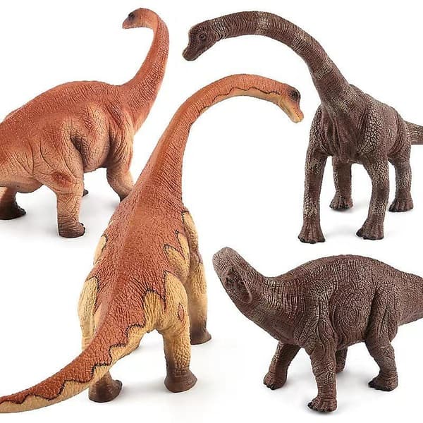 Stor størrelse Jurassic World Simulation Pvc Brontosaurus Brachiosaurus Model Trias Dinosaurus Legetøj Brown Brachiosaurus