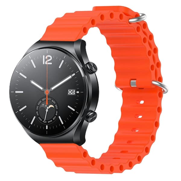 Silikonrem for Xiaomi MI Watch S1 Orange