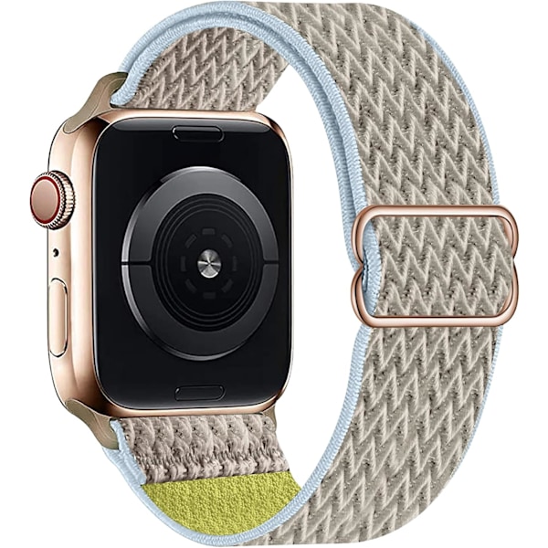 Elastisk Solo Loop-reim kompatibel med Apple Watch-reimer 4 38mm/40mm/41mm