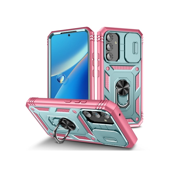 Skal för Samsung Galaxy S21 Fe Grön Rosa