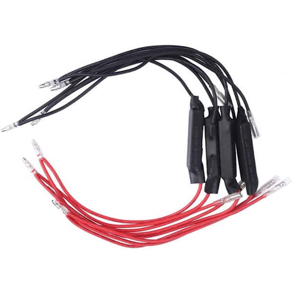 X Universal 12V 10W Motorcykel Blinklys LED Indikator Belastningsmodstand Adapter