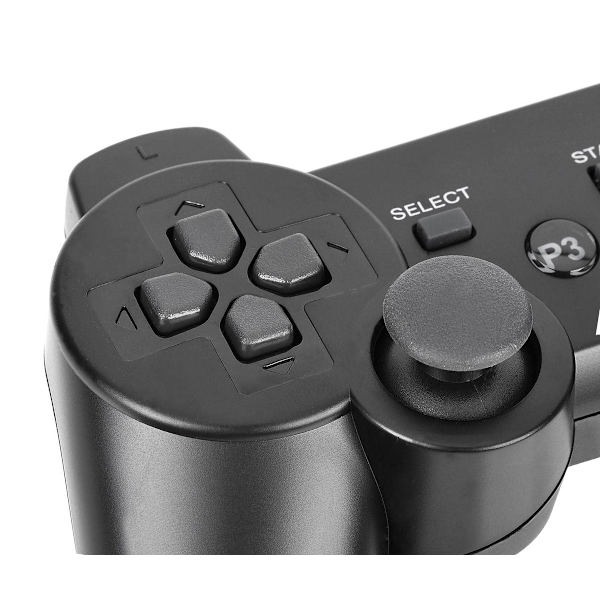 Trådlös Bluetooth kontroll för Playstation 3 PS3 Svart