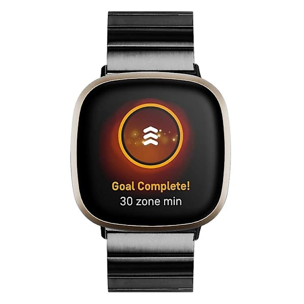 Fitbit Versa 4 / Sense 2 Universal Butterfly watch Black