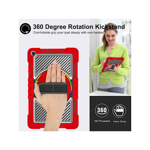 Samsung Galaxy Tab A 10.1 RBK Rød Tablet Cover