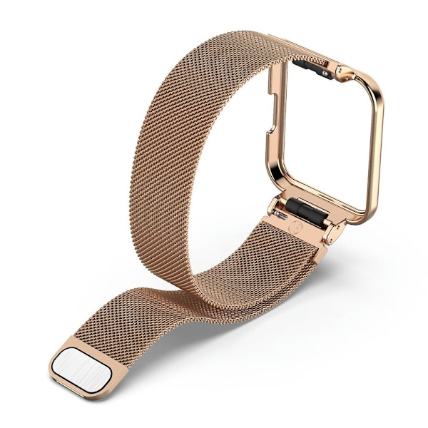 Metallrem med klockram för Xiaomi Redmi Watch 2 Lite Rose Gold