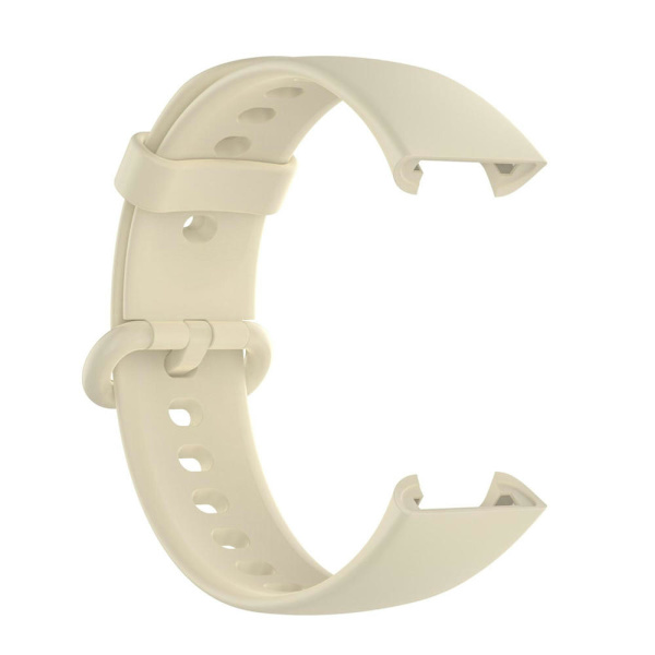 Silikone Rem Til Xiaomi Redmi Watch 2 Ivory White