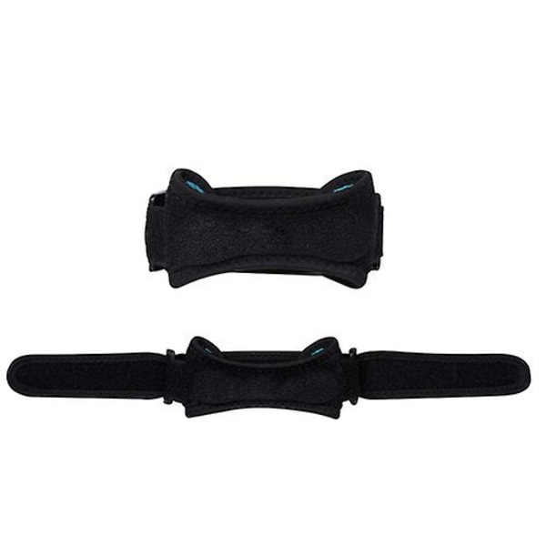 1 par justerbara sportknäskydd knästöd knäskydd rem Black 1pcs