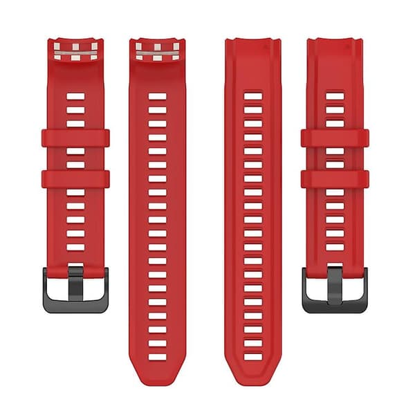 För Garmin Instinct 2s enfärgad silikon watch Red