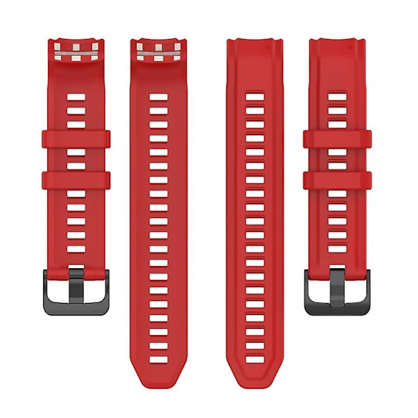Garmin Instinct 2s yksiväriselle silikoni- watch rannekkeelle Red