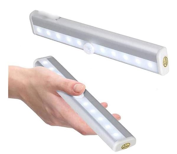 Induksjonsnattlys Bevegelsessensor 10 LED Trådløs Innendørs LED-lampe