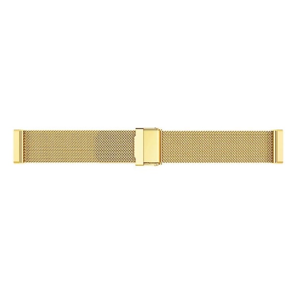 För Fitbit Versa 4 / Sense 2 Universal Metal Rostfritt stål Spänne Watch Band Gold