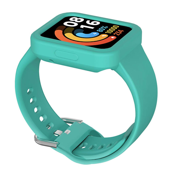 Silikonihihna Xiaomi Redmi Watch / Watch Lite -kellolle Cyan