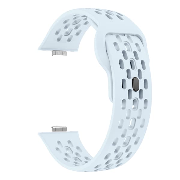 Stropp for Huawei Watch Fit 4/fit 4 Pro/fit 3 Pustende silikonstropp (blå)