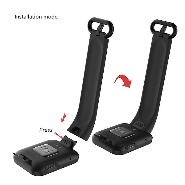 Xiaomi Mi Watch Lite / Redmi Watch Lite -älykelloon yhteensopiva ranneke, silikoni, 1 kpl