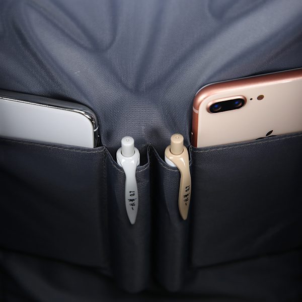 Laptopryggsäck med USB-laddningsportar RW1322 blå