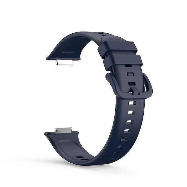 Justerbart mjukt ersättningsarmband i silikon till Huawei Watch Fit 2 Blue, Midnight Blue Style J