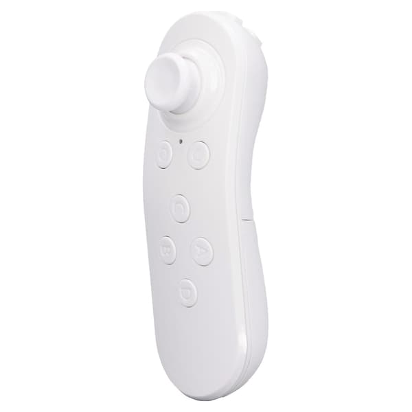 Trådløs Bluetooth Gamepad VR Fjernkontroll Joystick for Musikkspill - 4 Moduser, Hvit