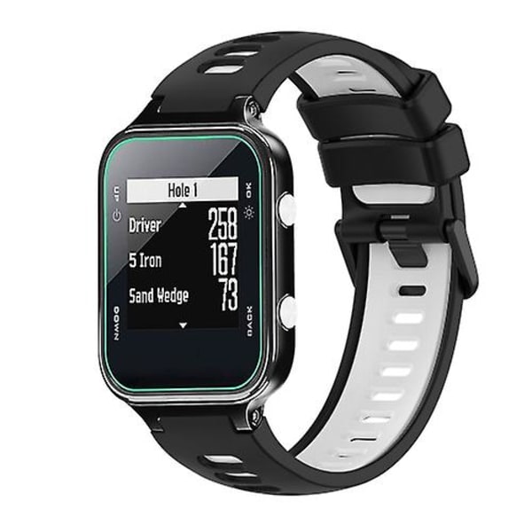 För Garmin Approach S20 Tvåfärgad watch Black-White