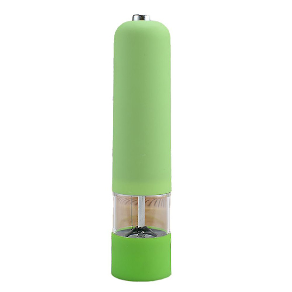 Sähkökäyttöinen merisuola- ja pippurimylly ja shaker set, paristokäyttöinen valolla ja säädettävä, 2 kpl pakkaus green