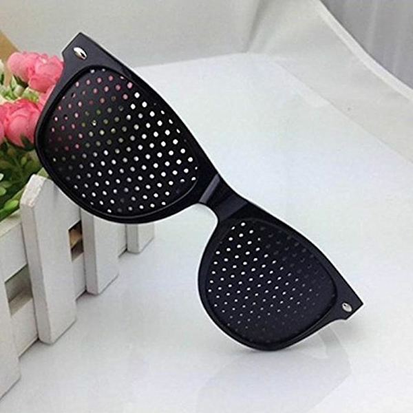 Raster-brille/loch-brille Fr Augen-träning Und Entspannung Im 2er Set
