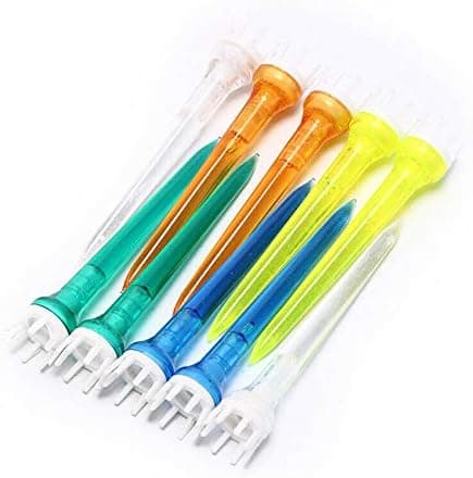 Golf Tees Plastsimulator Klø - Holdbare Treningstees (24 stk)